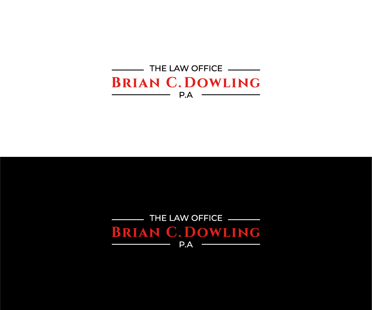 Logo-Design von METHODEMAN für The Law Office of Brian C. Dowling, P.A. | Design #35021670