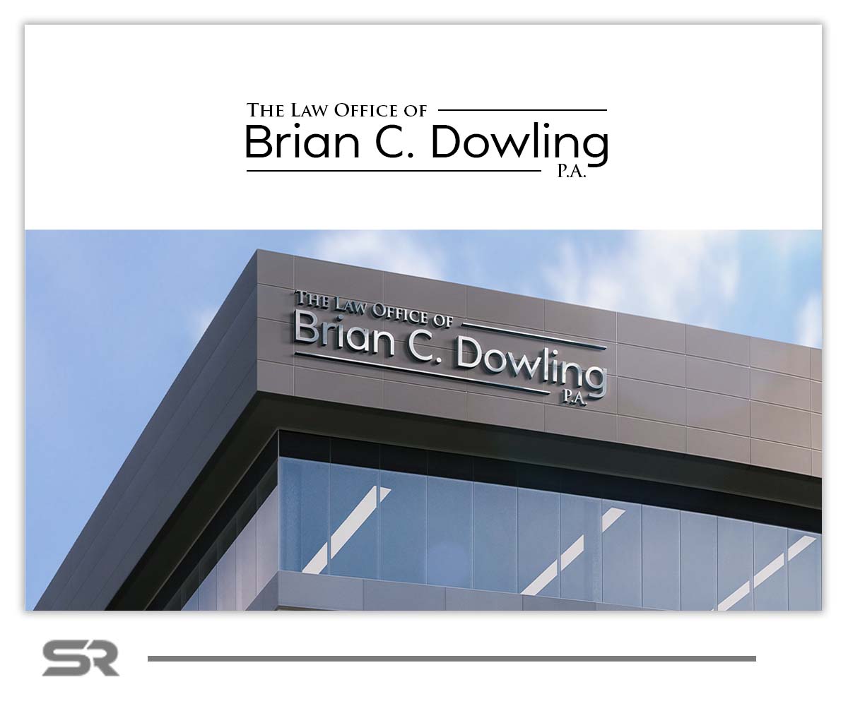 Logo Design by SR Creations. for The Law Office of Brian C. Dowling, P.A. | Design #35021271