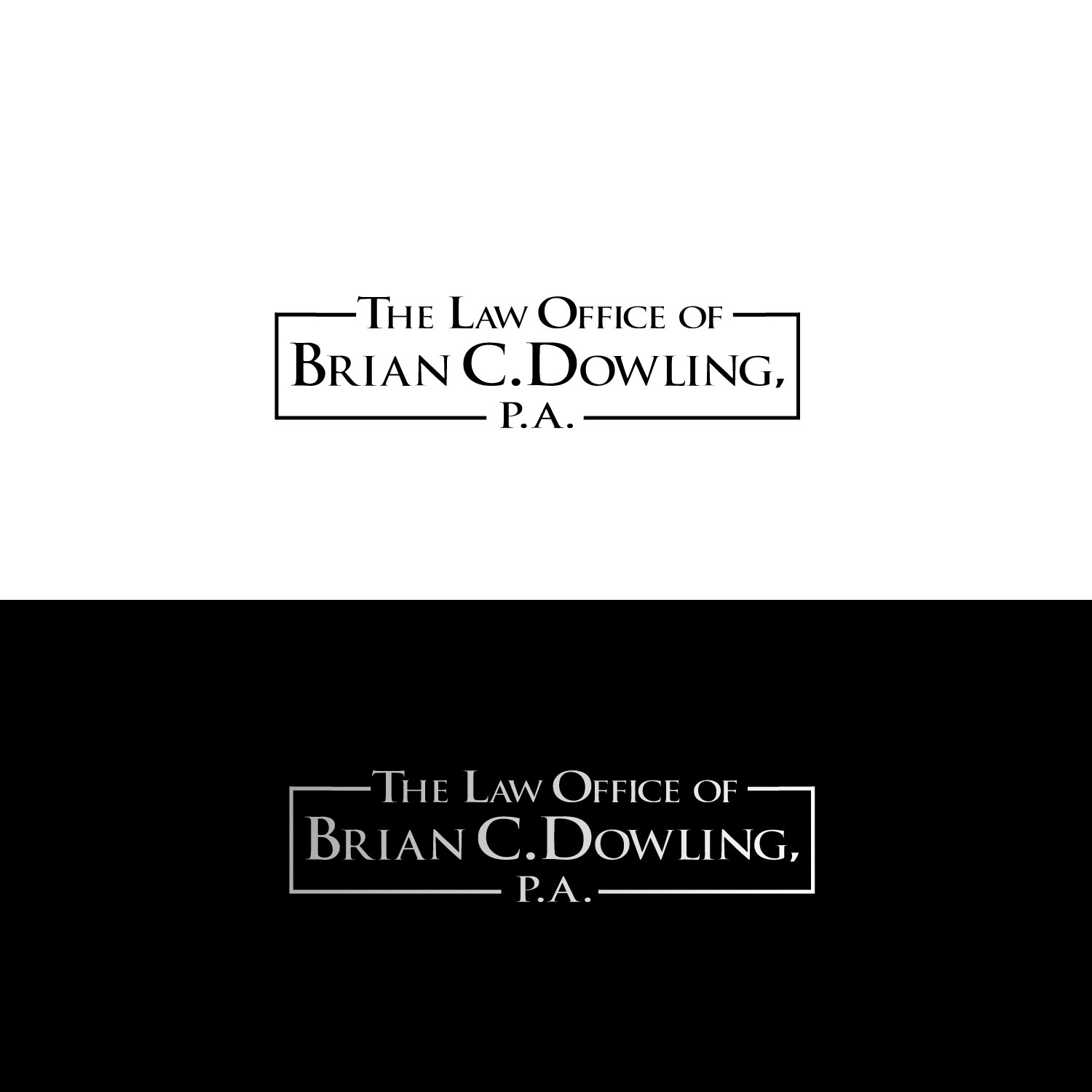 Logo Design by Art_lv for The Law Office of Brian C. Dowling, P.A. | Design #35025117