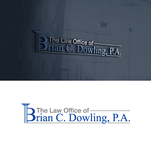 Logo-Design von Plextone für The Law Office of Brian C. Dowling, P.A. | Design: #35023477