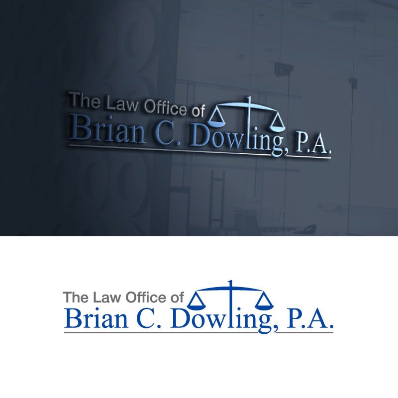 Logo Design by VisionCraft™ for The Law Office of Brian C. Dowling, P.A. | Design #35023479