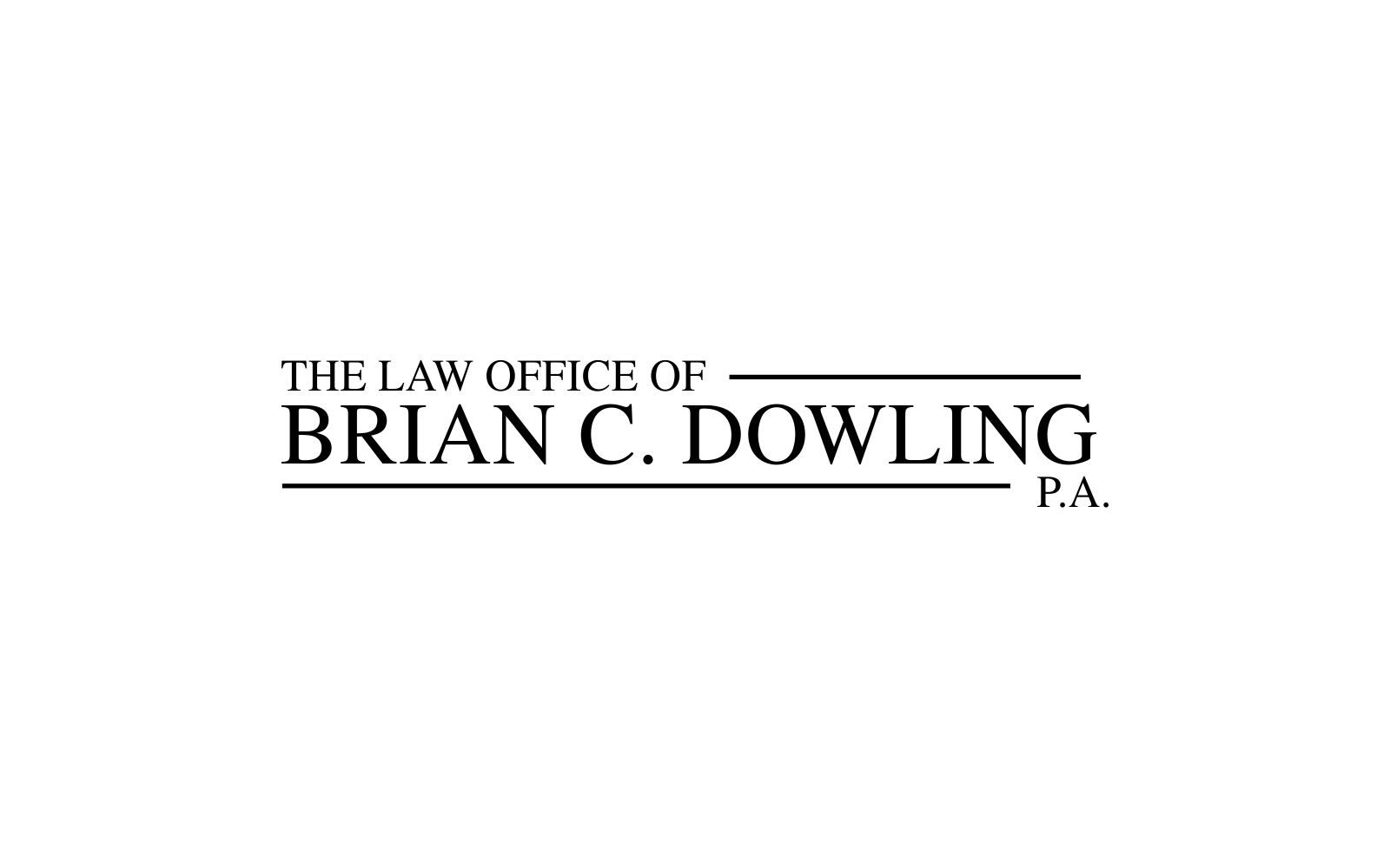 Logo Design by Real_Art for The Law Office of Brian C. Dowling, P.A. | Design #35030029