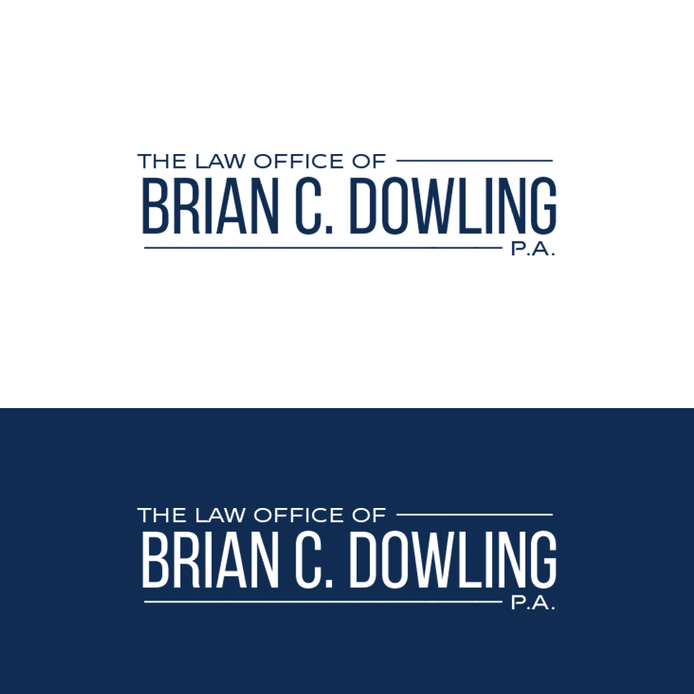 Logo Design by Noor Ezz for The Law Office of Brian C. Dowling, P.A. | Design #35021343