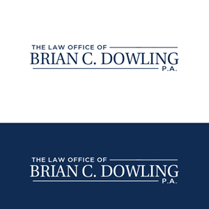 Logo-Design von Noor Ezz für The Law Office of Brian C. Dowling, P.A. | Design: #35021344