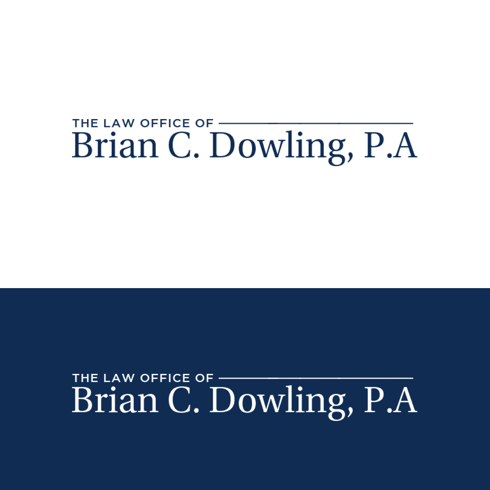 Logo-Design von Noor Ezz für The Law Office of Brian C. Dowling, P.A. | Design #35021347