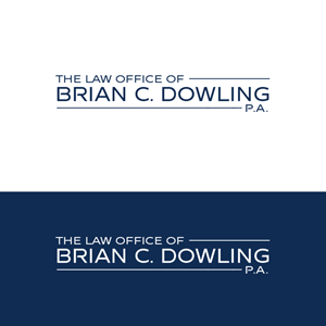 Logo-Design von Noor Ezz für The Law Office of Brian C. Dowling, P.A. | Design: #35021348