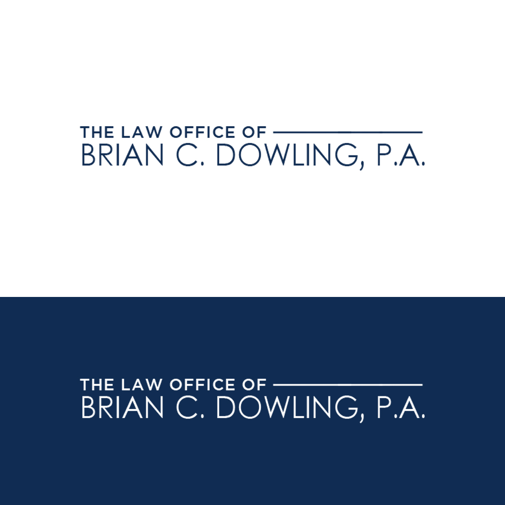 Logo-Design von Noor Ezz für The Law Office of Brian C. Dowling, P.A. | Design #35021349