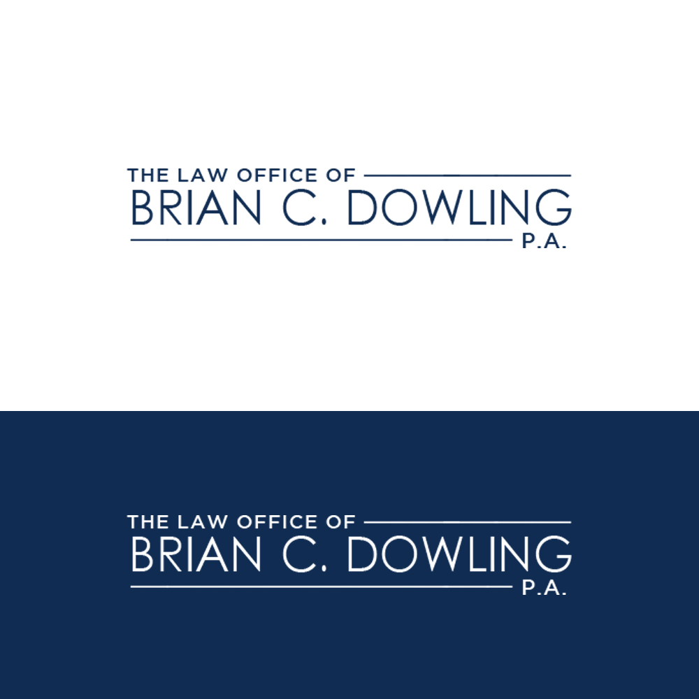 Logo Design by Noor Ezz for The Law Office of Brian C. Dowling, P.A. | Design #35021350
