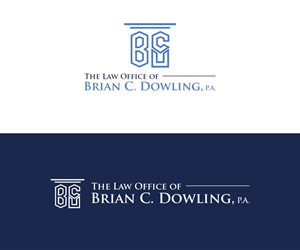 Logo-Design von Raw Canvas für The Law Office of Brian C. Dowling, P.A. | Design: #35033567