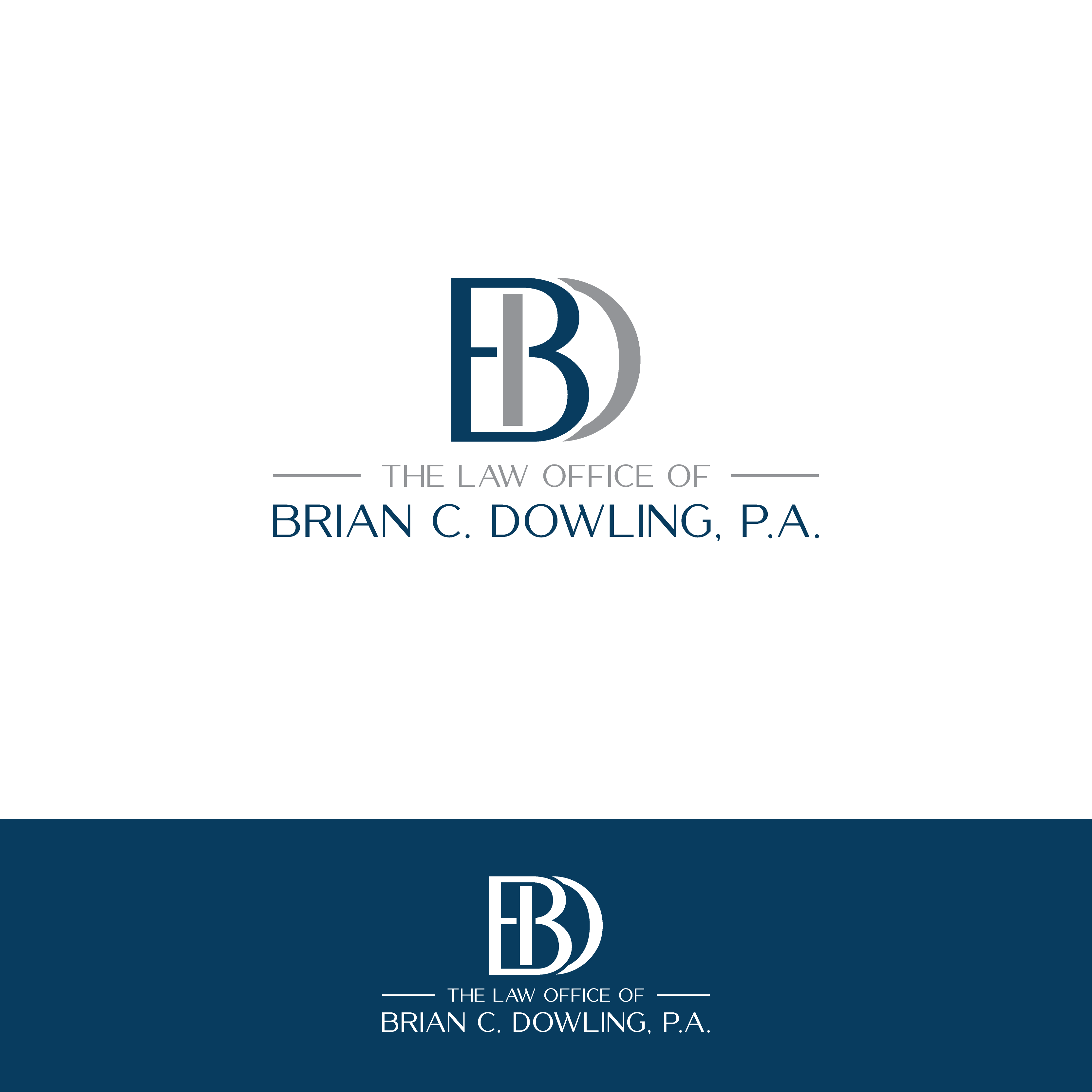 Logo Design by xum for The Law Office of Brian C. Dowling, P.A. | Design #35024055
