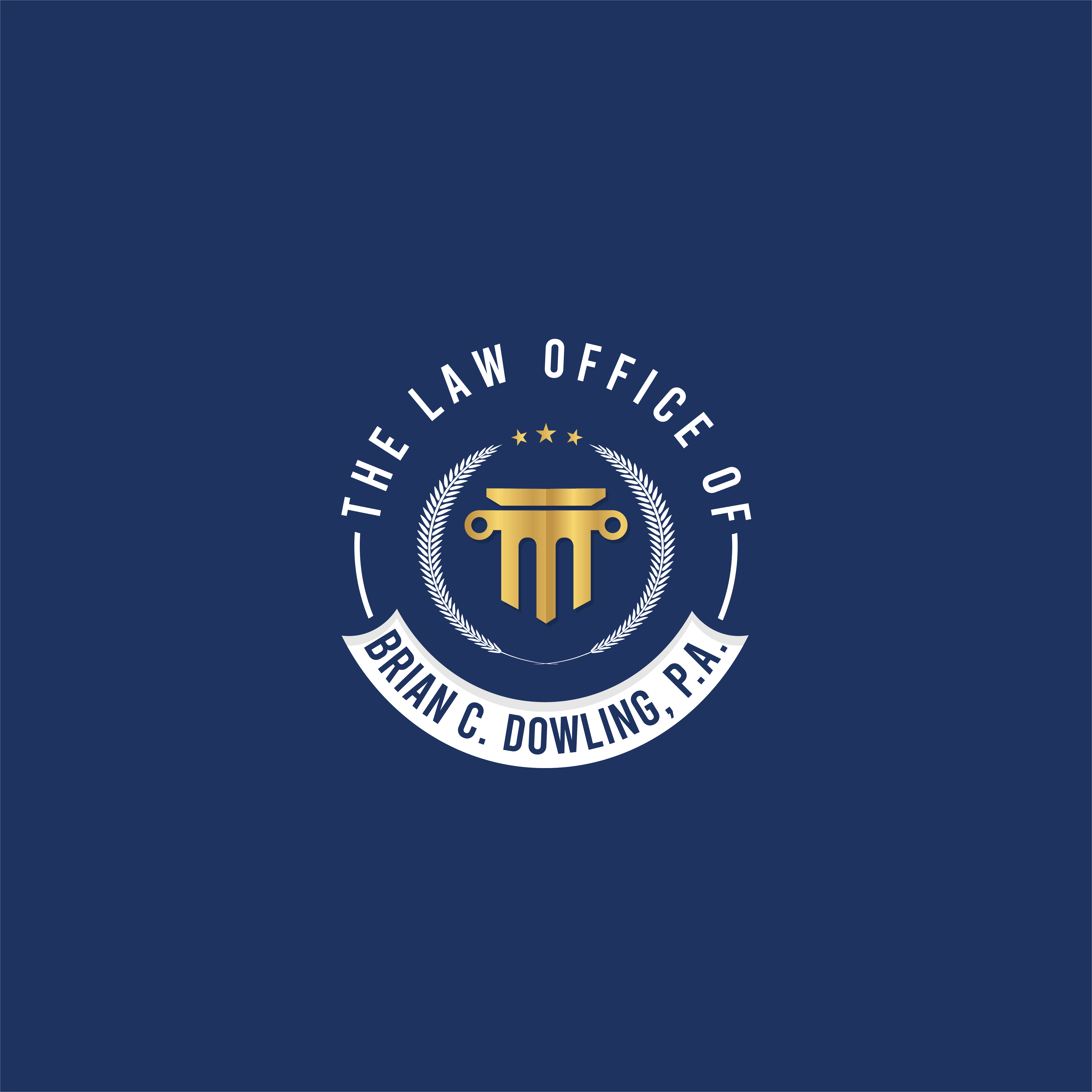 Logo Design by Naufal RA for The Law Office of Brian C. Dowling, P.A. | Design #35021254