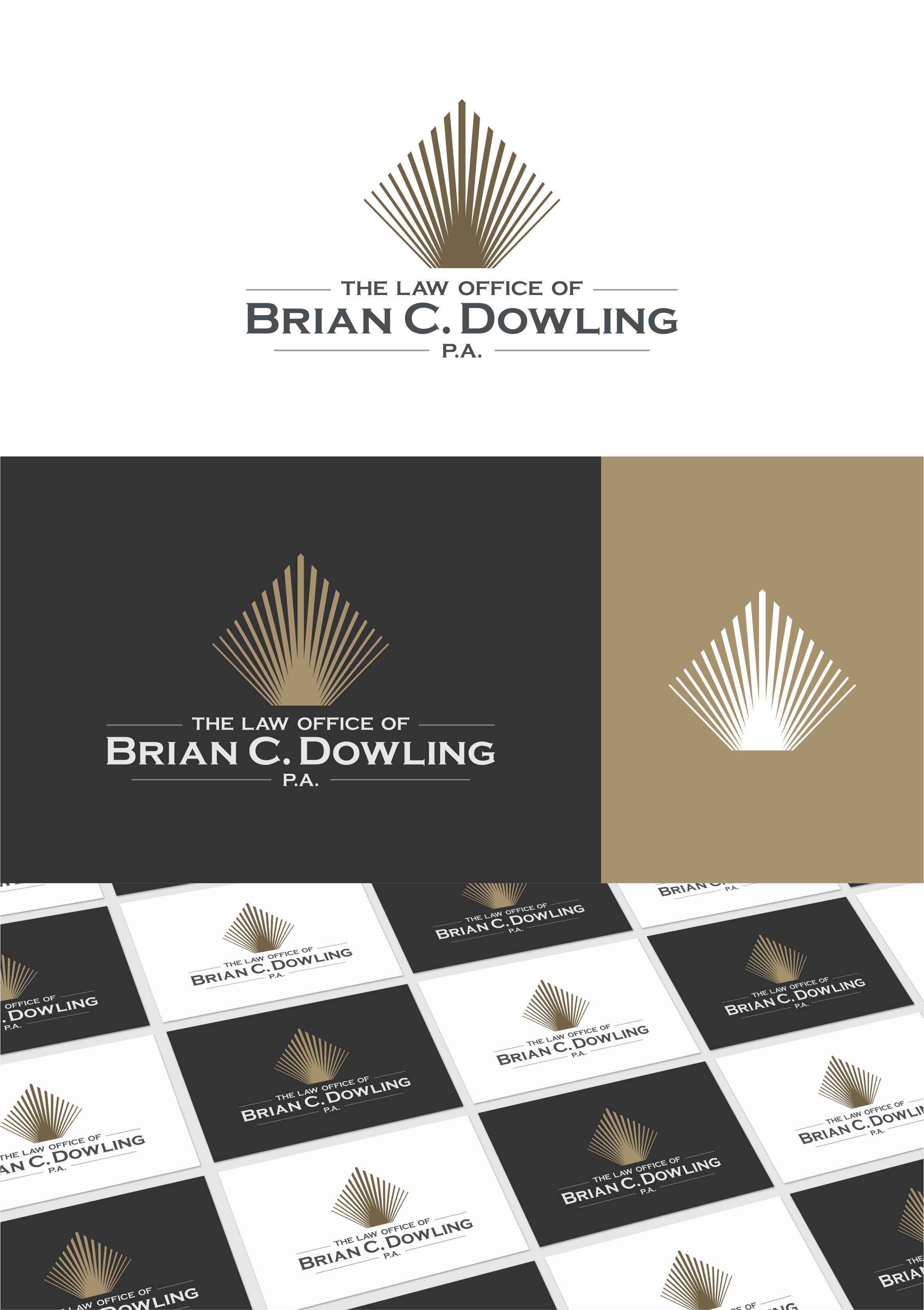 Logo-Design von artswolf für The Law Office of Brian C. Dowling, P.A. | Design #35029379