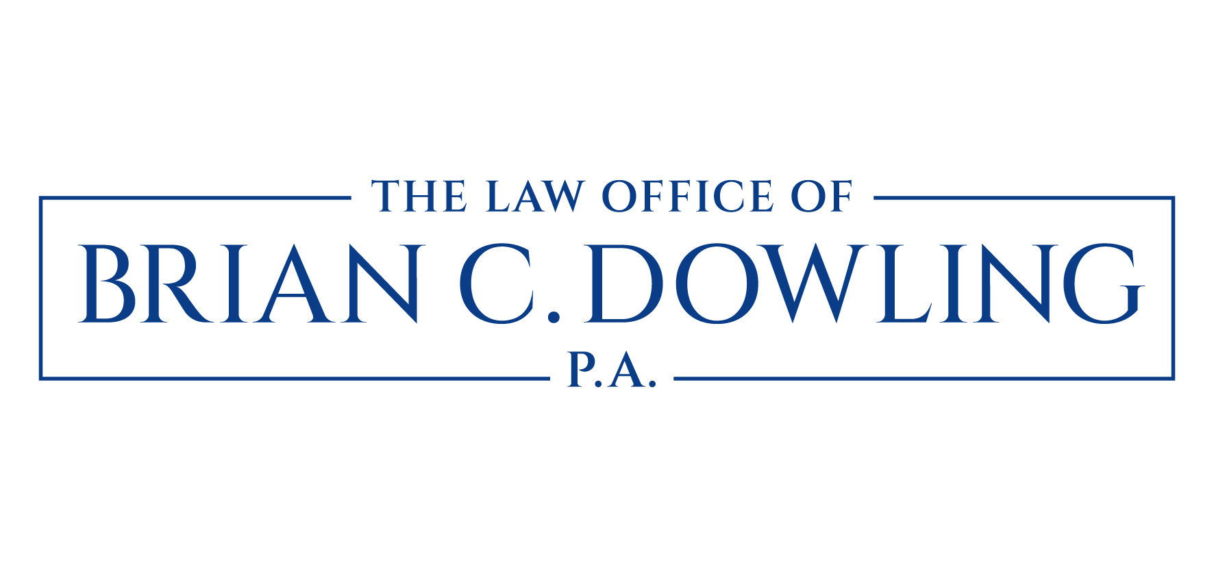 Logo-Design von Atec für The Law Office of Brian C. Dowling, P.A. | Design #35030106