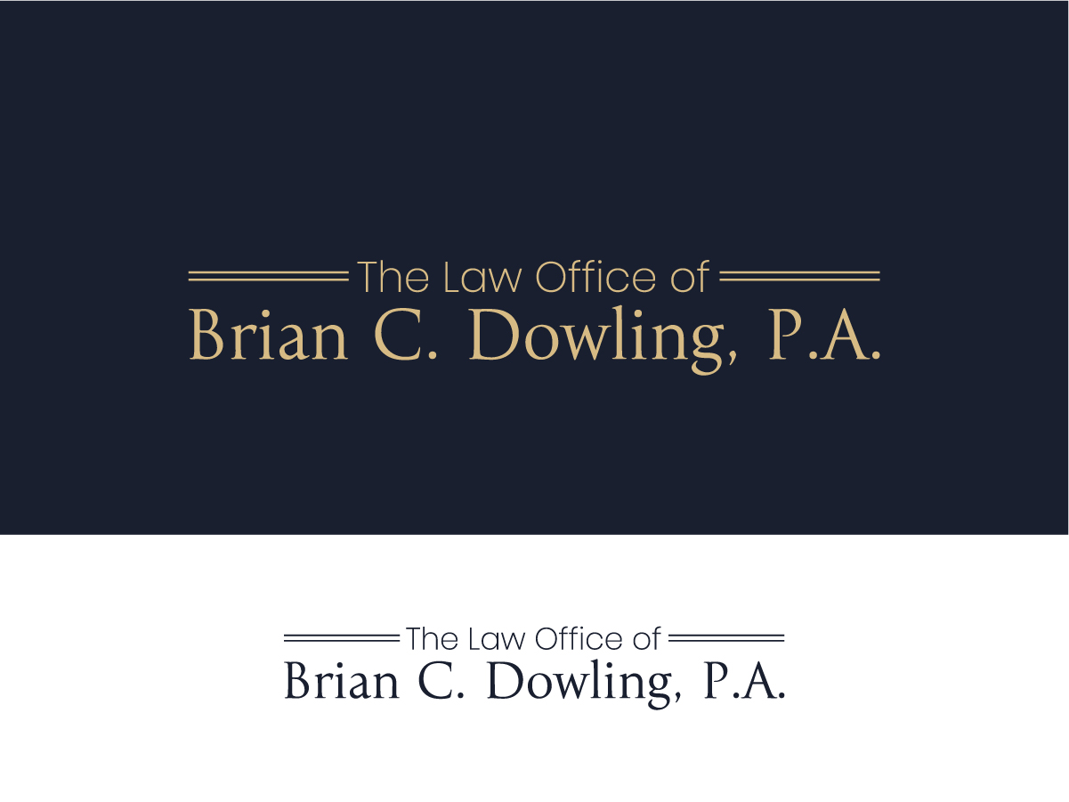 Logo Design by Owltive for The Law Office of Brian C. Dowling, P.A. | Design #35022258