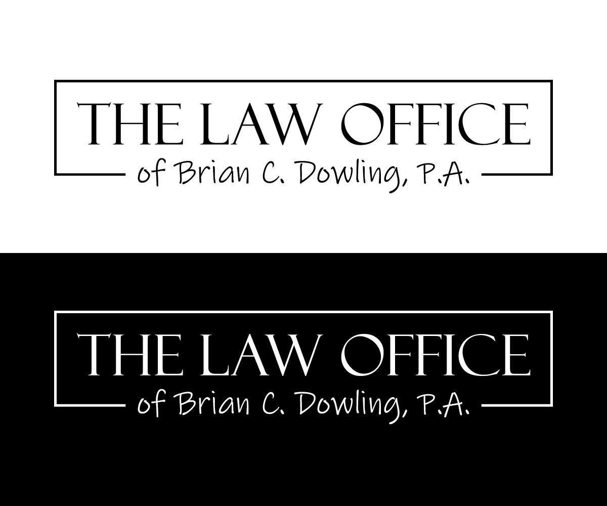 Logo Design by UN for The Law Office of Brian C. Dowling, P.A. | Design #35021079