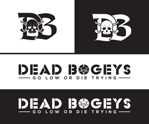 Dead Bogeys (Logo and side of golf hat design)
