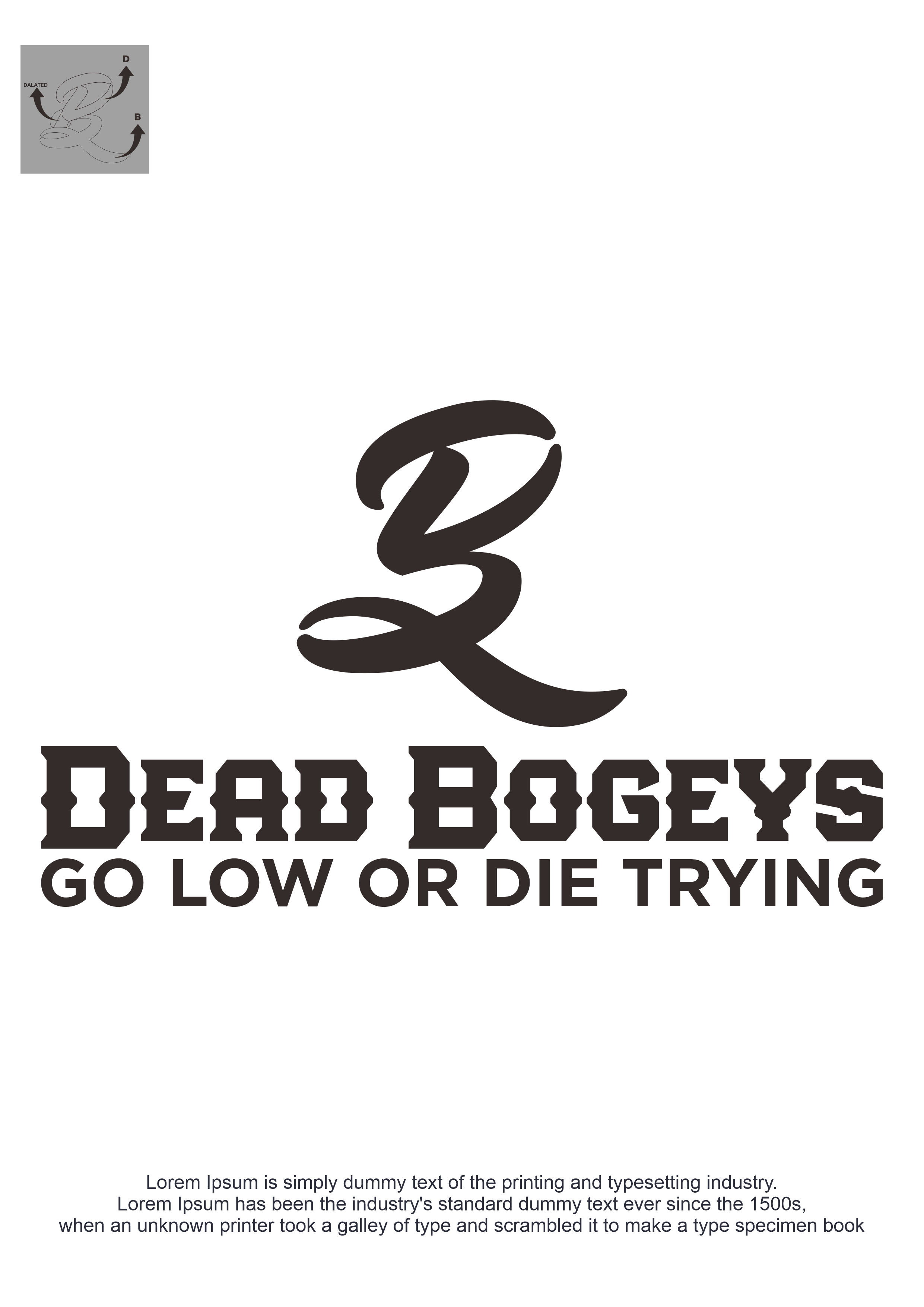Logo Design by Abigaill_design for Dead Bogeys | Design #35028562