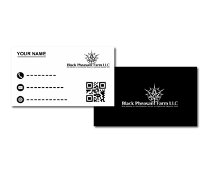 Logo Design by Spark  Design for Black Pheasant Farm LLC | Design: #35026486