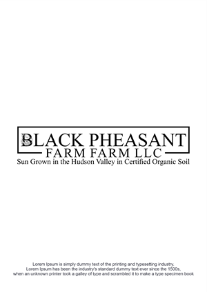 Logo Design by Eldmal for Black Pheasant Farm LLC | Design: #35028515