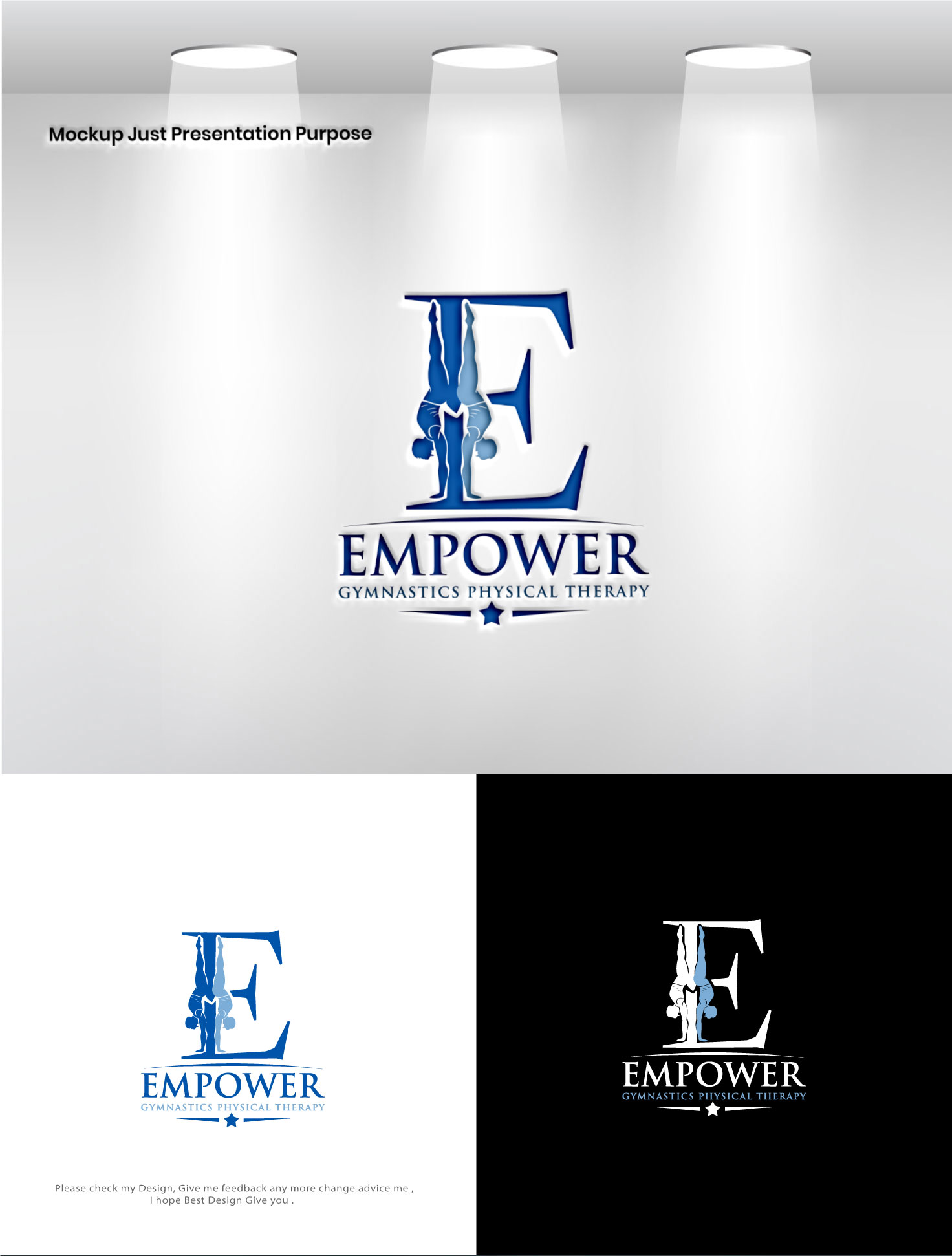 Design de Logo par VectorForge pour Empower Gymnastics Physical Therapy | Design #35039495