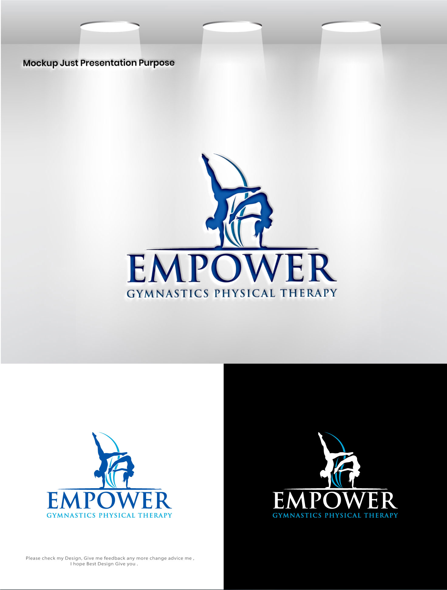 Design de Logo par VectorForge pour Empower Gymnastics Physical Therapy | Design #35039496