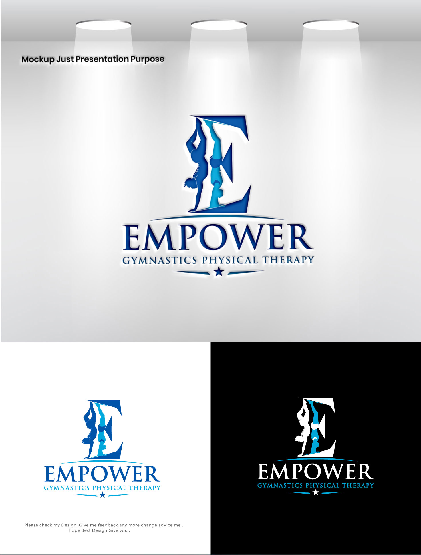 Design de Logo par VectorForge pour Empower Gymnastics Physical Therapy | Design #35039497