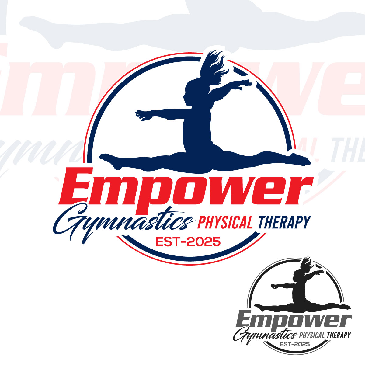 Logo-Design von Suvendu.S für Empower Gymnastics Physical Therapy | Design #35078101