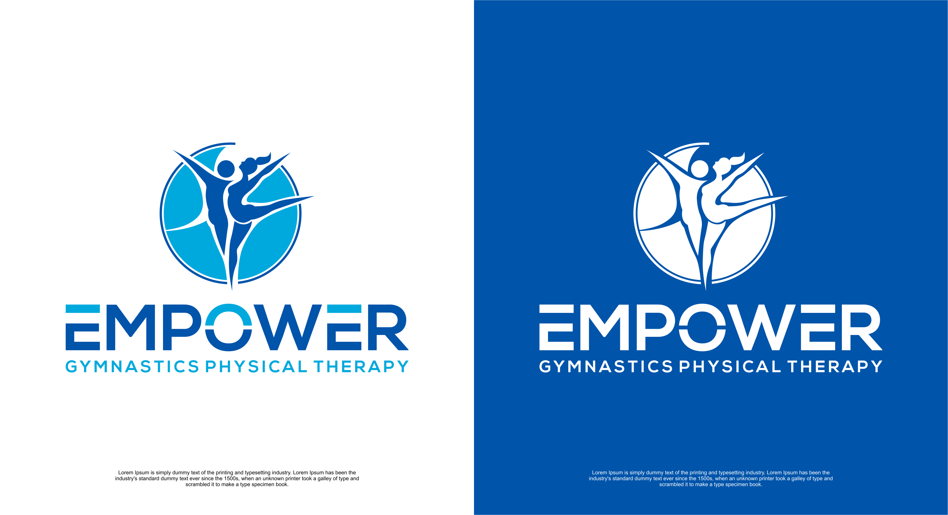 Logo Design by element2 for Empower Gymnastics Physical Therapy | Design #35026380