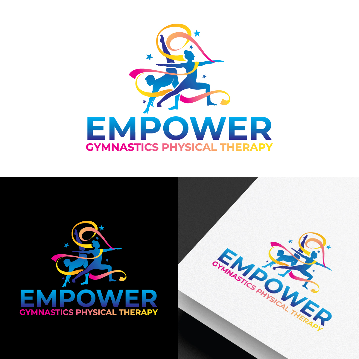 Diseño de Logo por riya.mitra07j para Empower Gymnastics Physical Therapy | Diseño #35021854