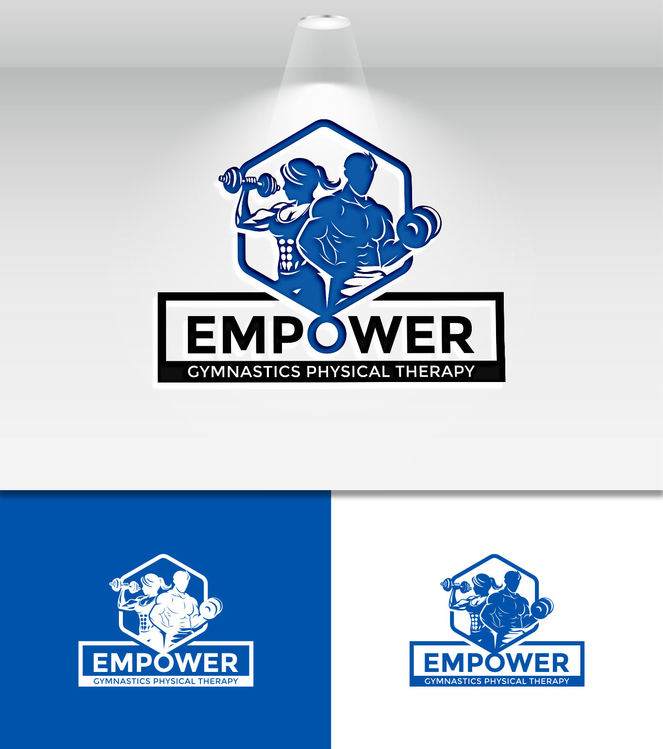 Design de Logo par aexoagency pour Empower Gymnastics Physical Therapy | Design #35021622