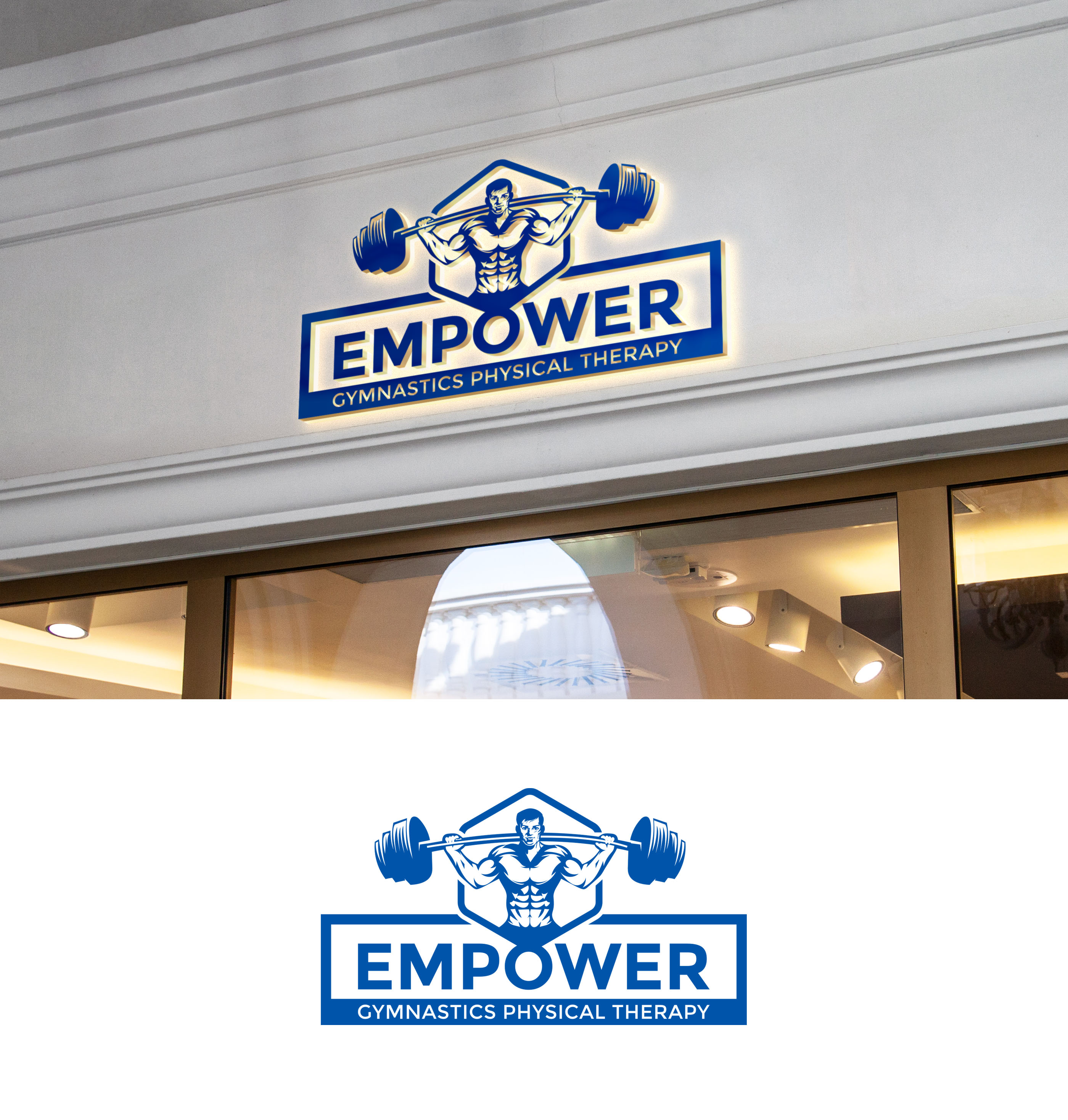 Design de Logo par aexoagency pour Empower Gymnastics Physical Therapy | Design #35022304