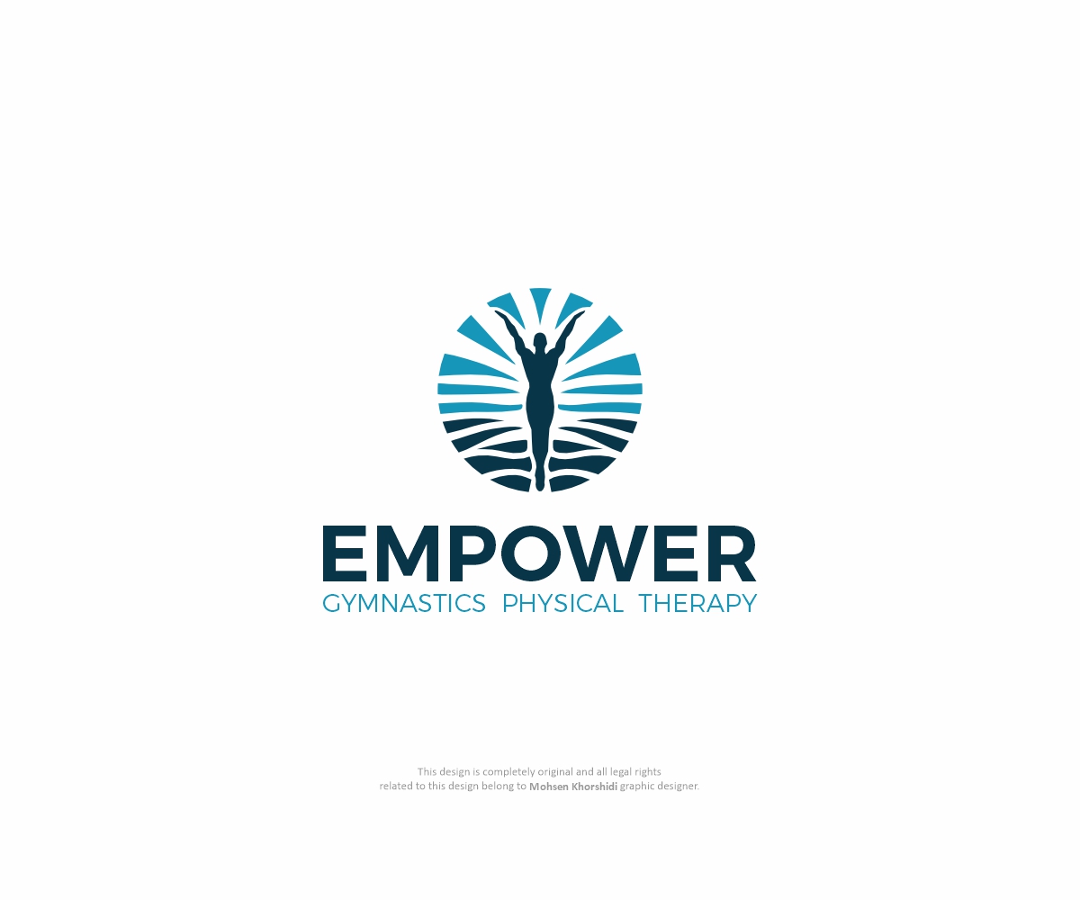 Logo Design by Mohsen Khorshidi for Empower Gymnastics Physical Therapy | Design #35048127