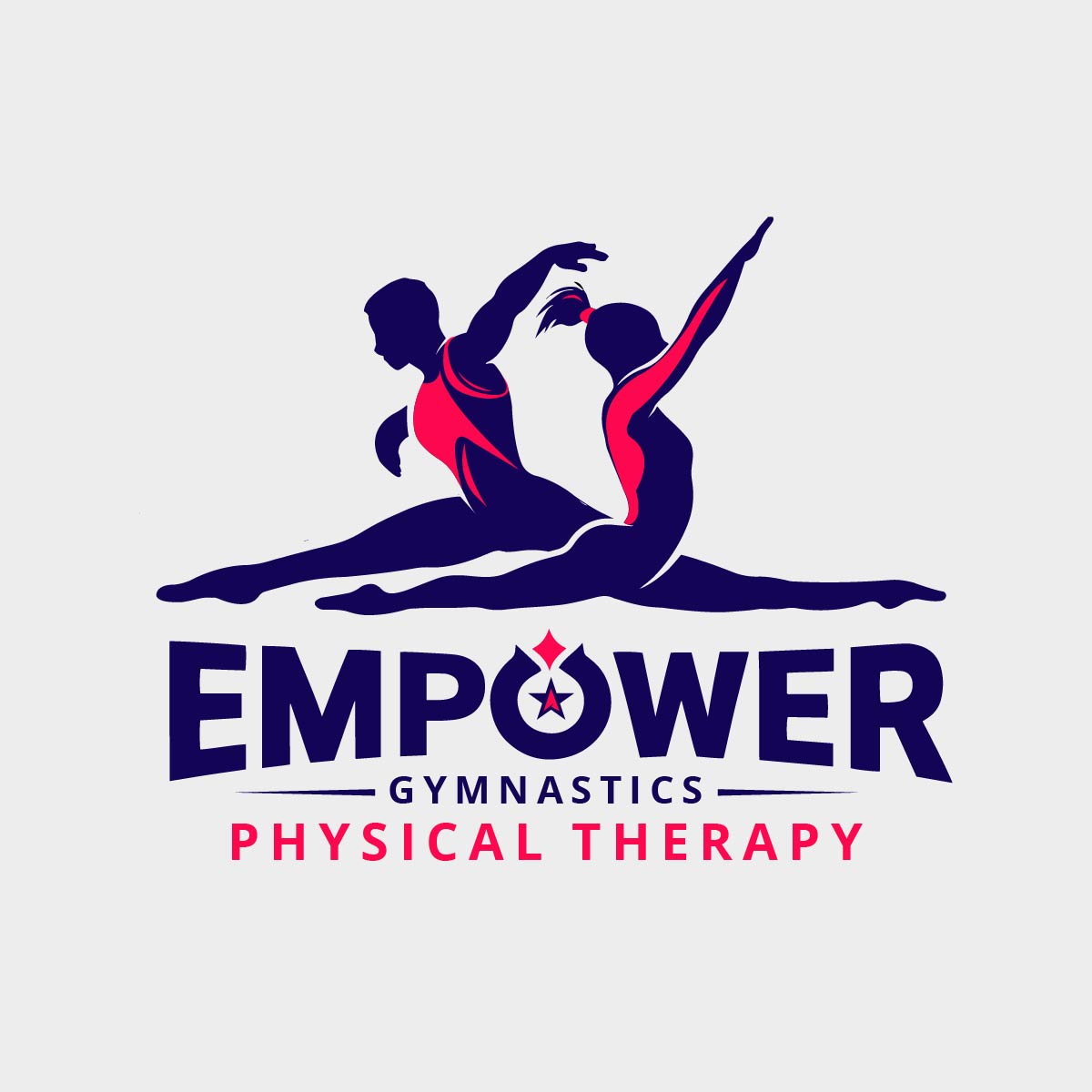 Diseño de Logo por CreativeFeather para Empower Gymnastics Physical Therapy | Diseño #35050001