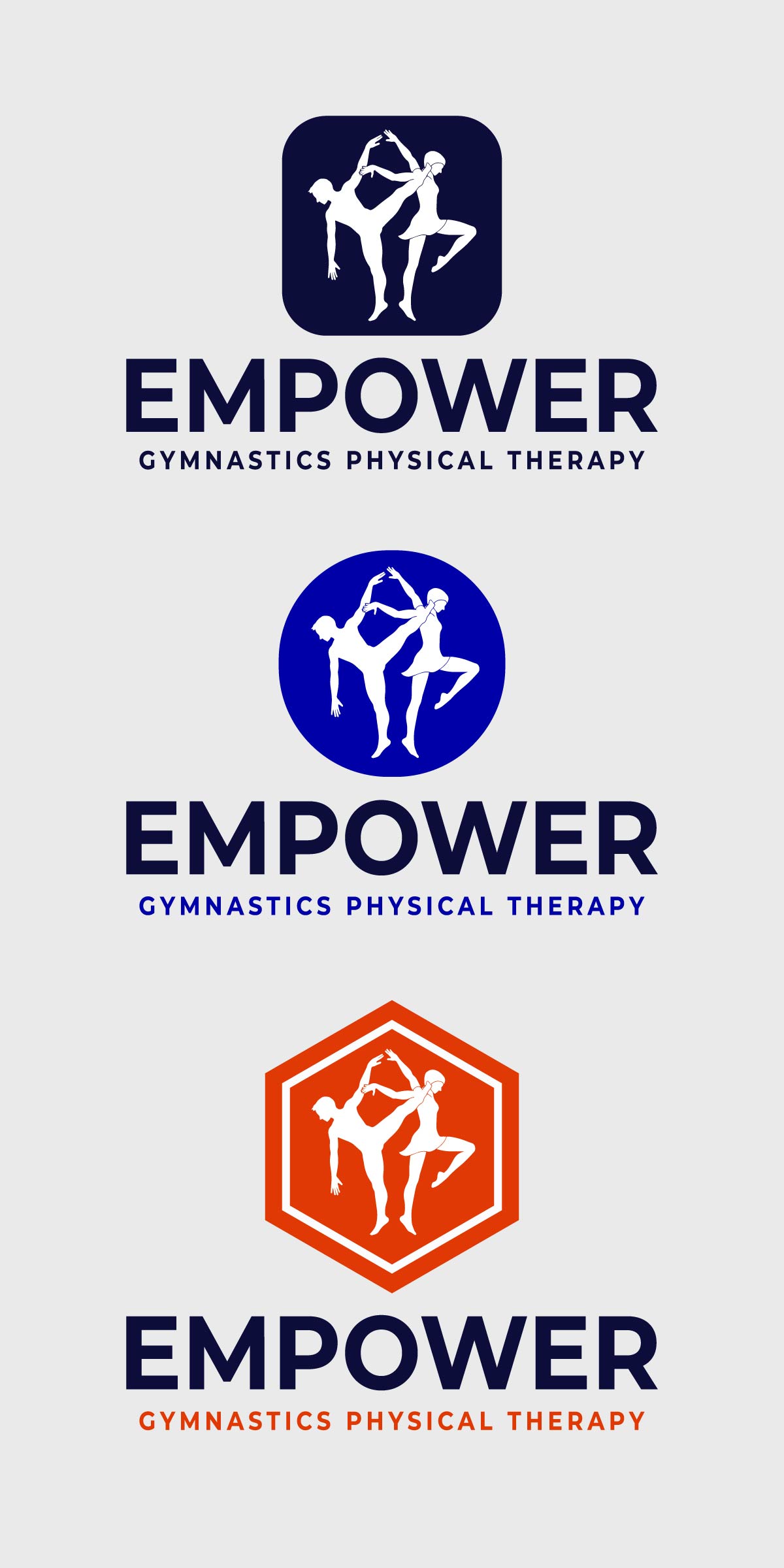 Design de Logo par CreativeFeather pour Empower Gymnastics Physical Therapy | Design #35257975