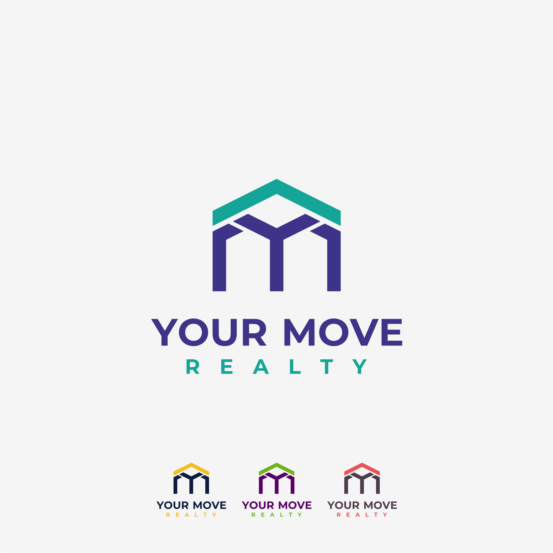 Logo Design by Tropical Squash 2023 for Your Move Realty | Design #35034840
