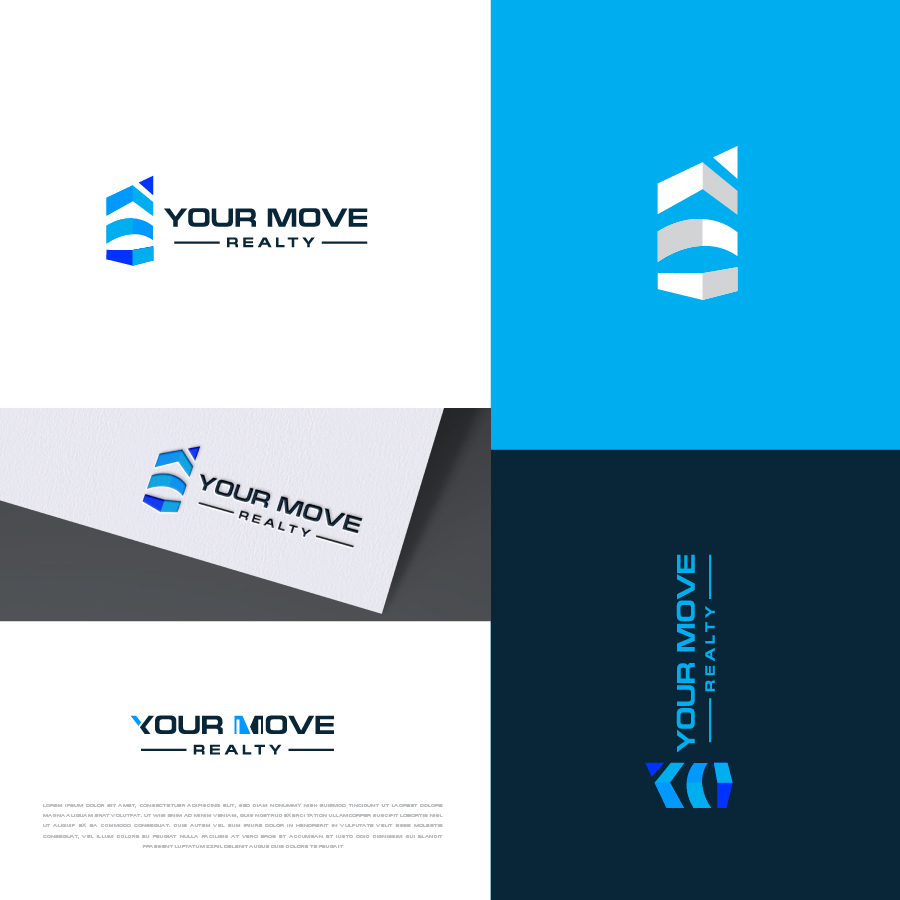 Logo Design by b4usonai for Your Move Realty | Design #35025987