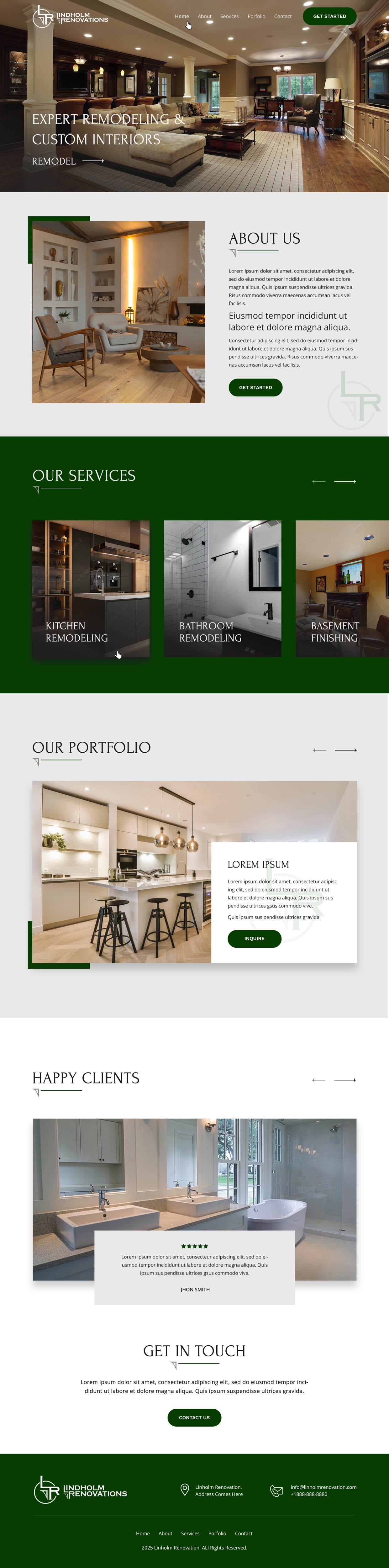 Web Design by pb for this project | Design #35034353