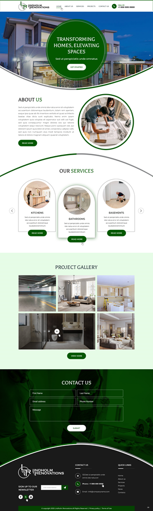 Web Design by pb for this project | Design: #35034508