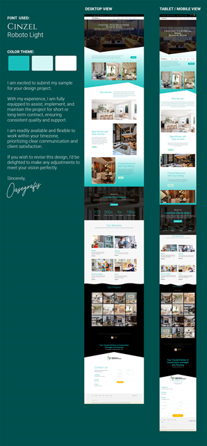 Web Design by oasegrafis for this project | Design: #35029414