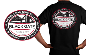 T-shirt Design by JKIANN08 for Black Gate Distillery | Design: #35062240