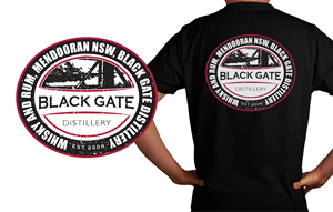 T-shirt Design by JKIANN08 for Black Gate Distillery | Design: #35062678