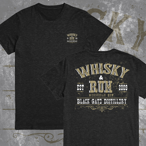 T-shirt Design by Teespixels for Black Gate Distillery | Design: #35044281
