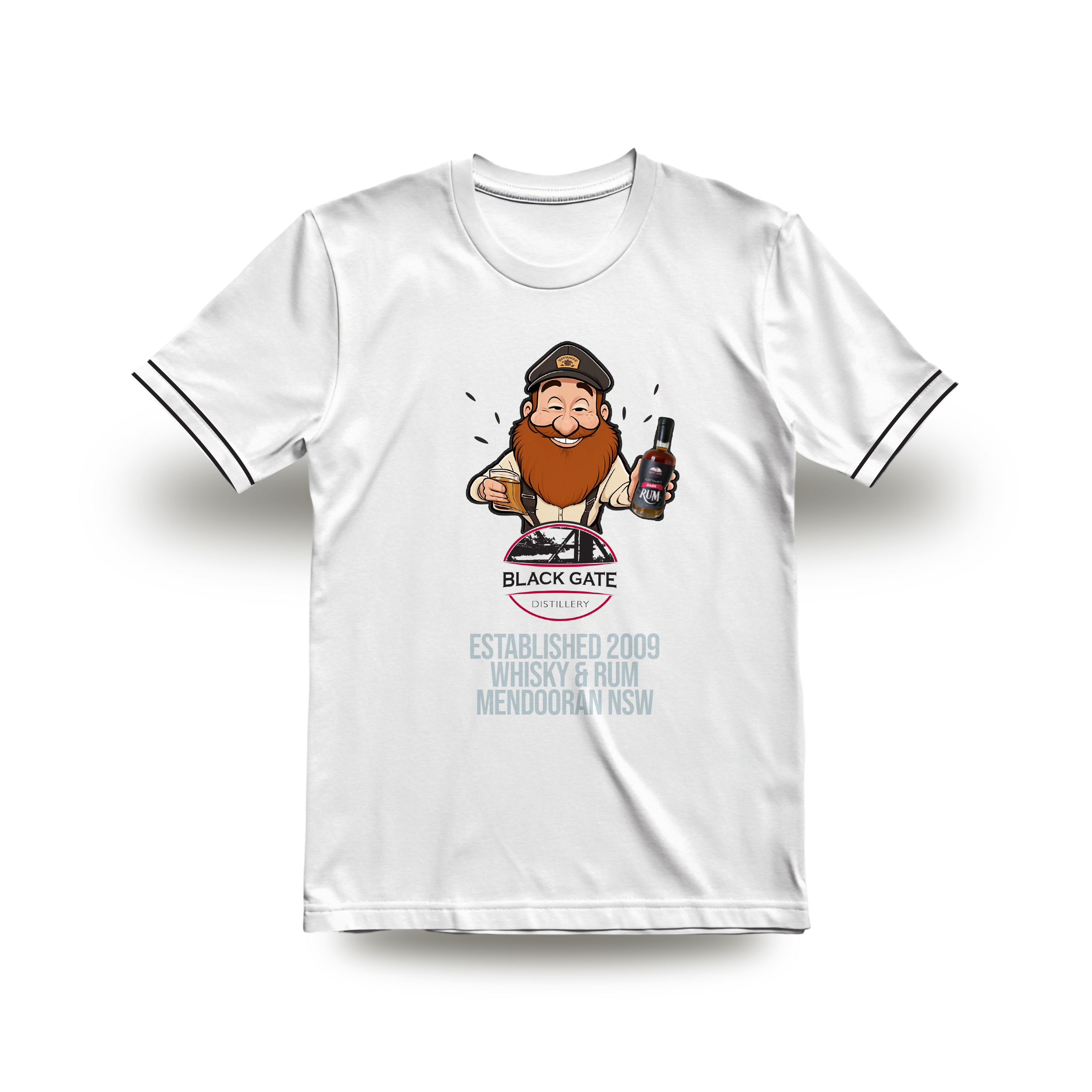 T-shirt Design by ManjulaART for Black Gate Distillery | Design #35034618