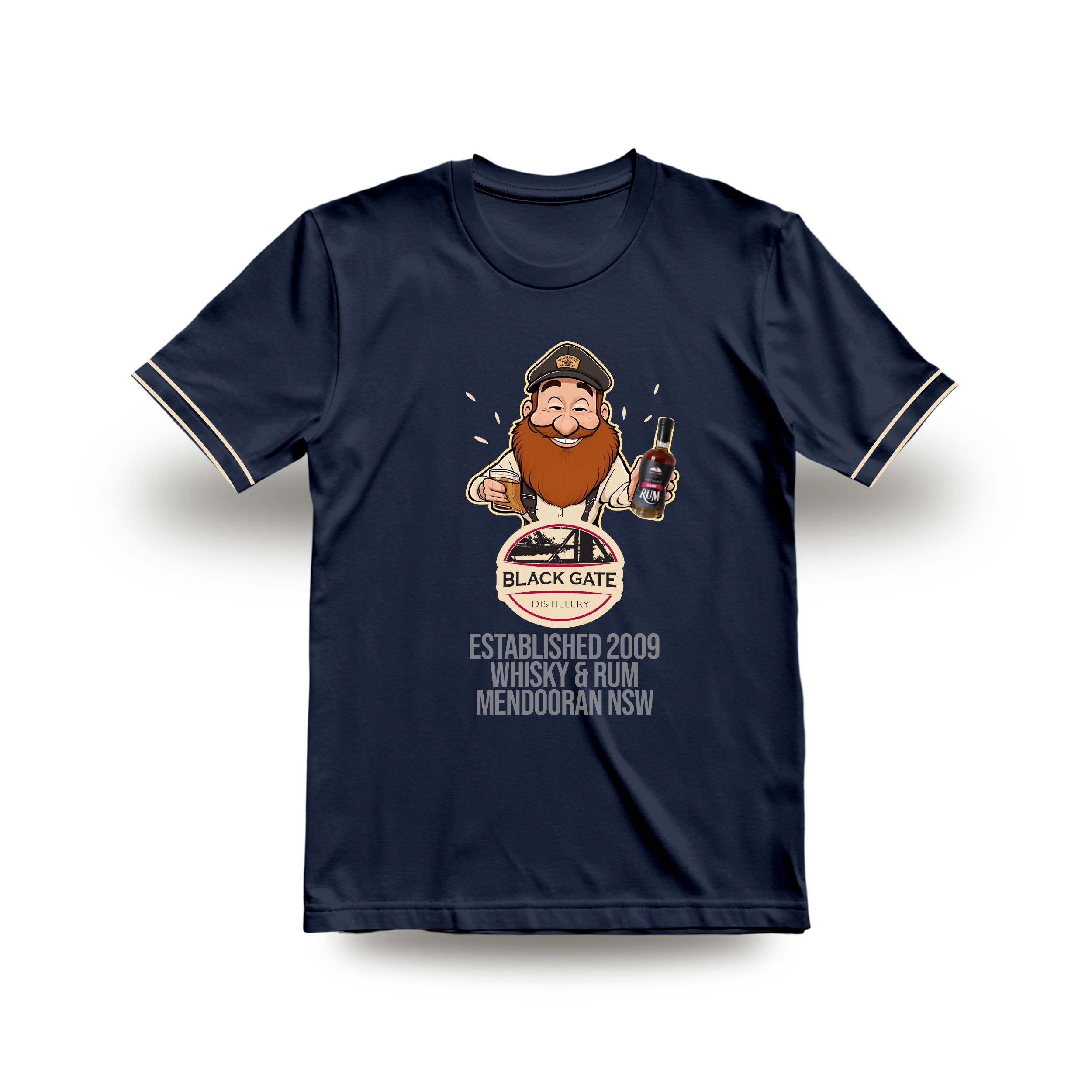 T-shirt Design by ManjulaART for Black Gate Distillery | Design #35044966