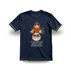 T-shirt Design by ManjulaART for Black Gate Distillery | Design: #35044966