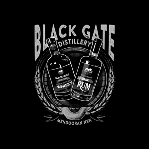 T-shirt Design by Fortunate Studio for Black Gate Distillery | Design: #35063925