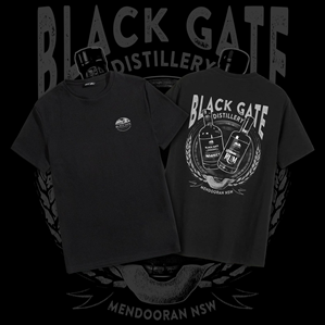 T-shirt Design by Fortunate Studio for Black Gate Distillery | Design: #35063927