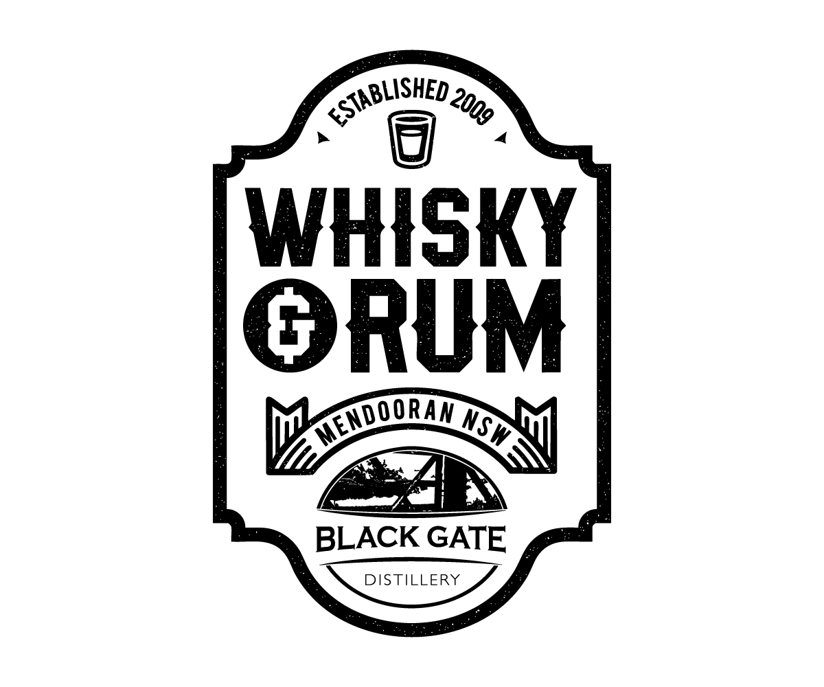 T-shirt Design by Curtis Sharp for Black Gate Distillery | Design #35035378