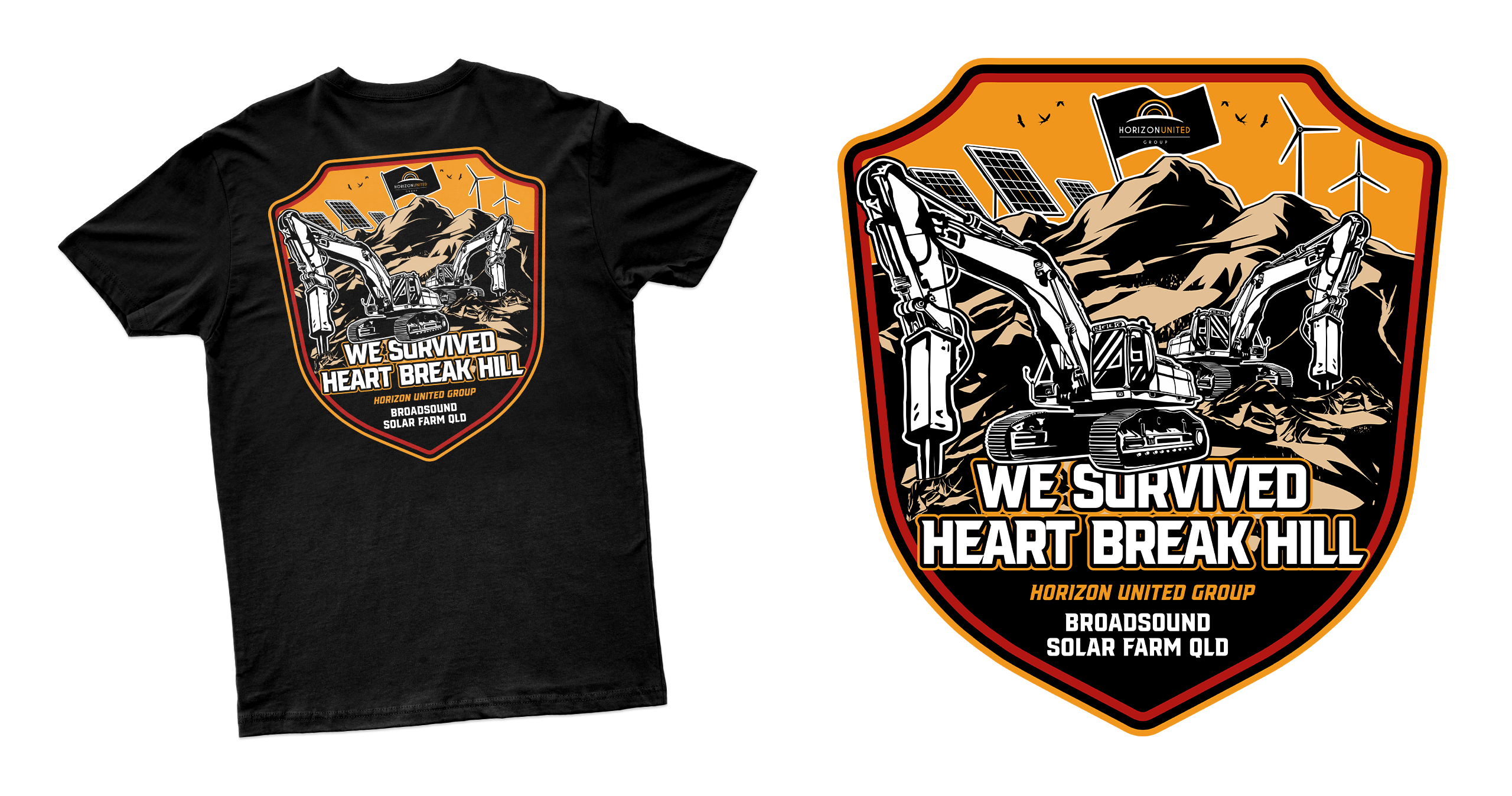 Diseño de Camiseta por FLOWSTATE UNION para Horizon United Group | Diseño #35052643