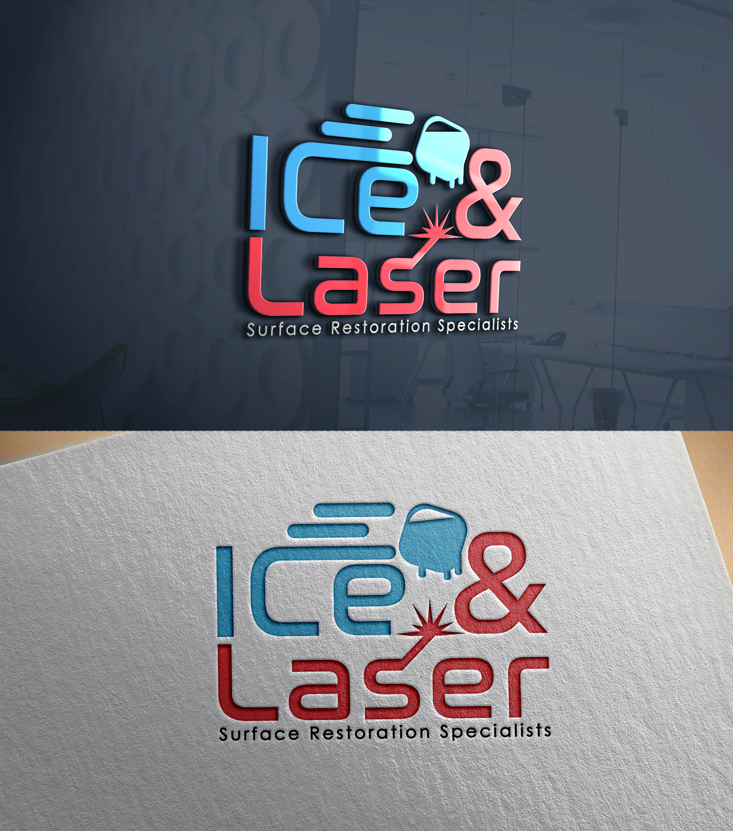 Logo Design by 24ksunny for Ice and Laser Pty Ltd | Design #35052444